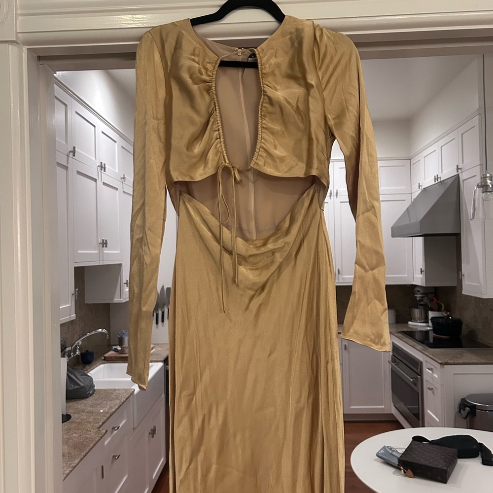Shona Joy Gold Dress